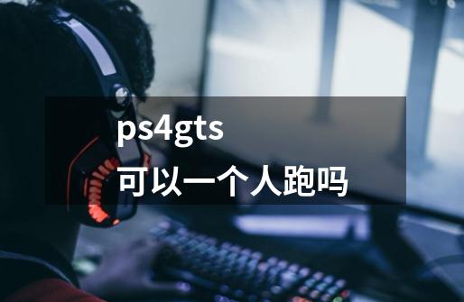 ps4gts 可以一个人跑吗-第1张-游戏信息-龙启网
