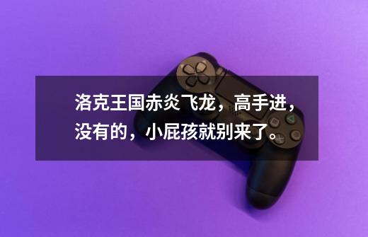 洛克王国赤炎飞龙,高手进,没有的,小屁孩就别来了。-第1张-游戏信息-龙启网