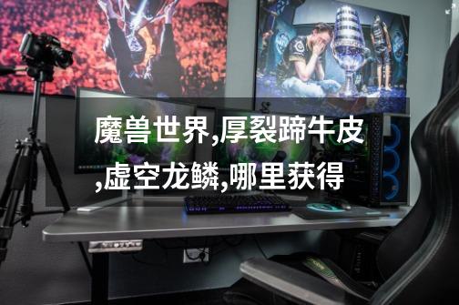 魔兽世界,厚裂蹄牛皮,虚空龙鳞,哪里获得-第1张-游戏信息-龙启网