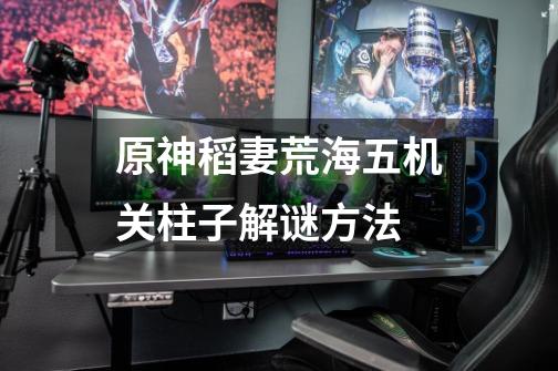 原神稻妻荒海五机关柱子解谜方法-第1张-游戏信息-龙启网