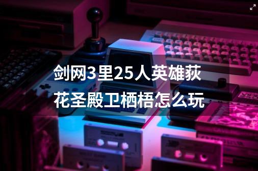 剑网3里25人英雄荻花圣殿卫栖梧怎么玩-第1张-游戏信息-龙启网