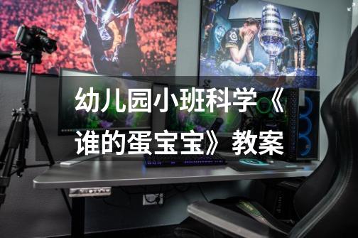 幼儿园小班科学《谁的蛋宝宝》教案-第1张-游戏信息-龙启网