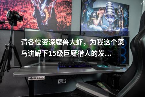 请各位资深魔兽大虾,为我这个菜鸟讲解下15级巨魔猎人的发展路线-第1张-游戏信息-龙启网