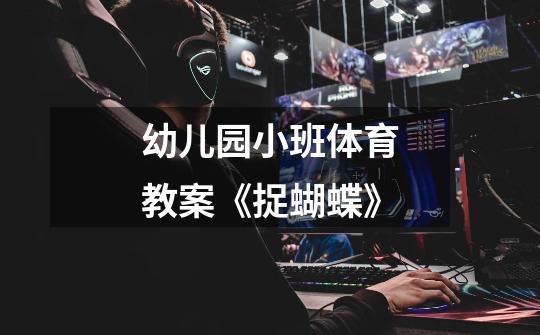 幼儿园小班体育教案《捉蝴蝶》-第1张-游戏信息-龙启网