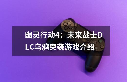 幽灵行动4:未来战士DLC乌鸦突袭游戏介绍-第1张-游戏信息-龙启网