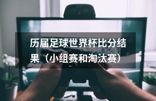 历届足球世界杯比分结果(小组赛和淘汰赛)-第1张-游戏信息-龙启网