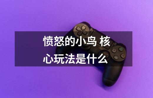愤怒的小鸟 核心玩法是什么-第1张-游戏信息-龙启网