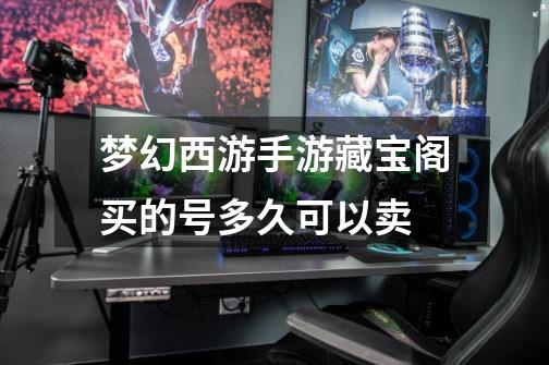 梦幻西游手游藏宝阁买的号多久可以卖-第1张-游戏信息-龙启网