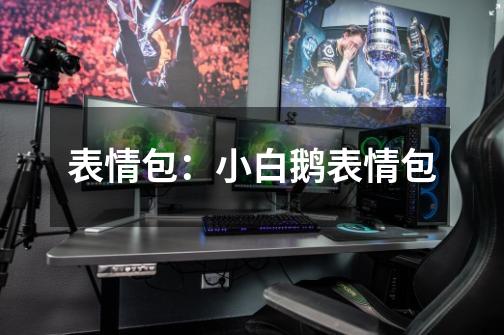 表情包:小白鹅表情包-第1张-游戏信息-龙启网
