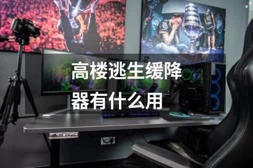 高楼逃生缓降器有什么用-第1张-游戏信息-龙启网