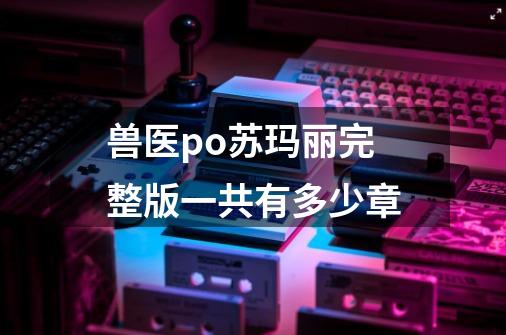 兽医po苏玛丽完整版一共有多少章-第1张-游戏信息-龙启网