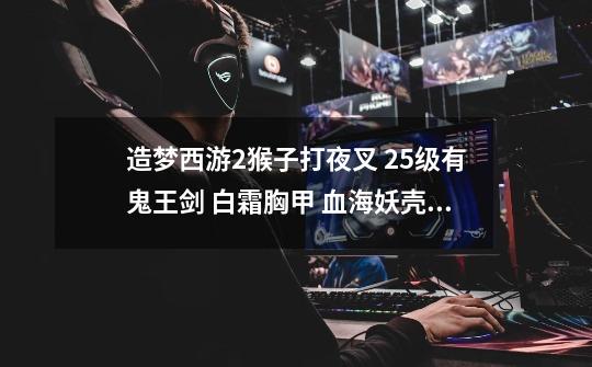 造梦西游2猴子打夜叉 25级有鬼王剑 白霜胸甲 血海妖壳 白霜镜6级成长率1 怎么 能打过他-第1张-游戏信息-龙启网