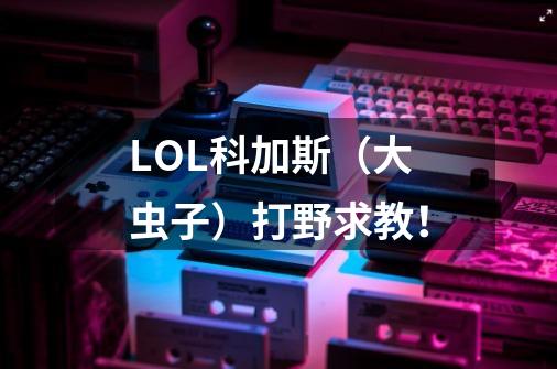 LOL科加斯(大虫子)打野求教!-第1张-游戏信息-龙启网