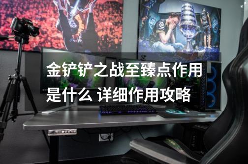 金铲铲之战至臻点作用是什么 详细作用攻略-第1张-游戏信息-龙启网