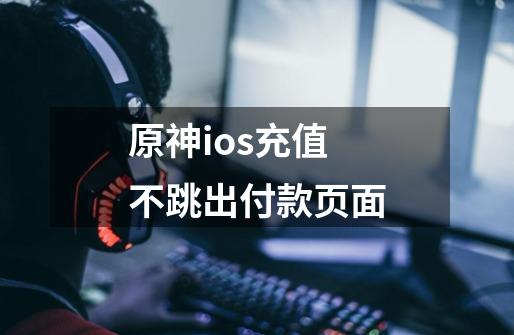 原神ios充值不跳出付款页面-第1张-游戏信息-龙启网