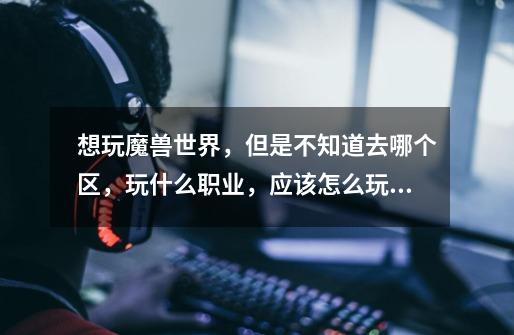 想玩魔兽世界，但是不知道去哪个区，玩什么职业，应该怎么玩。有没有引路的-第1张-游戏信息-龙启网