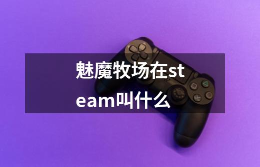 魅魔牧场在steam叫什么-第1张-游戏信息-龙启网