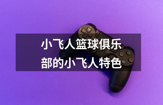 小飞人篮球俱乐部的小飞人特色-第1张-游戏信息-龙启网