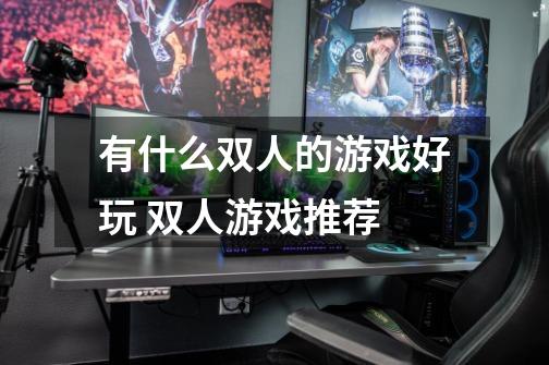 有什么双人的游戏好玩 双人游戏推荐-第1张-游戏信息-龙启网