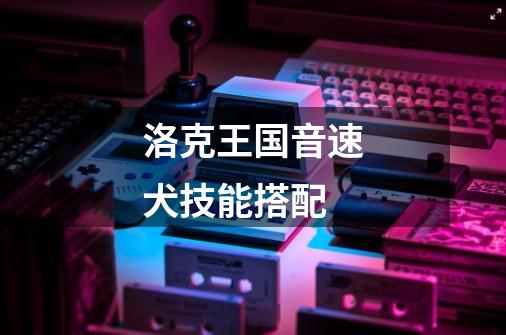 洛克王国音速犬技能搭配-第1张-游戏信息-龙启网
