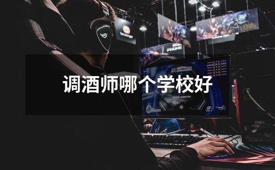 调酒师哪个学校好-第1张-游戏信息-龙启网