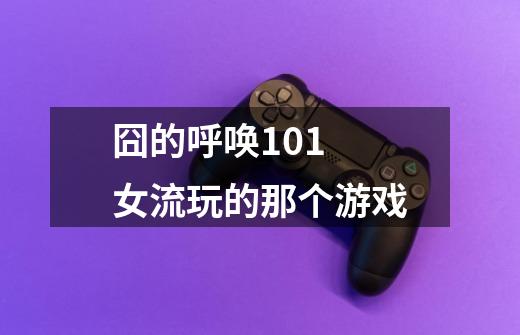 囧的呼唤101 女流玩的那个游戏-第1张-游戏信息-龙启网