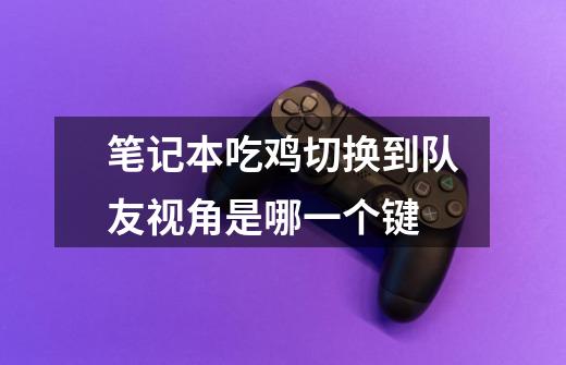 笔记本吃鸡切换到队友视角是哪一个键-第1张-游戏信息-龙启网
