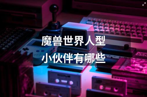 魔兽世界人型小伙伴有哪些-第1张-游戏信息-龙启网