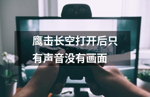 鹰击长空打开后只有声音没有画面-第1张-游戏信息-龙启网