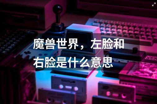 魔兽世界,左脸和右脸是什么意思-第1张-游戏信息-龙启网