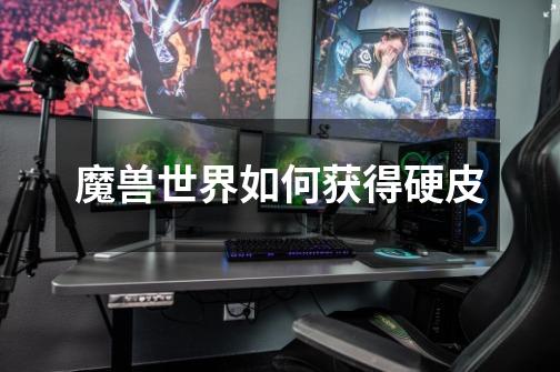 魔兽世界如何获得硬皮-第1张-游戏信息-龙启网