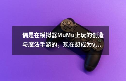 偶是在模拟器MuMu上玩的创造与魔法手游的，现在想成为vip，怎么样才可以-第1张-游戏信息-龙启网