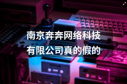 南京奔奔网络科技有限公司真的假的-第1张-游戏信息-龙启网
