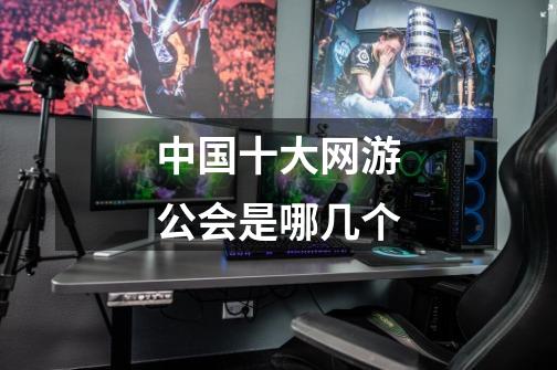 .中国十大网游公会是哪几个-第1张-游戏信息-龙启网