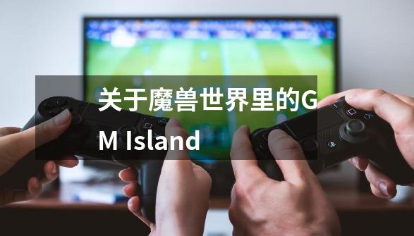 关于魔兽世界里的GM Island-第1张-游戏信息-龙启网