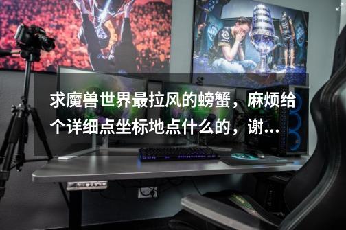求魔兽世界最拉风的螃蟹，麻烦给个详细点坐标地点什么的，谢谢！-第1张-游戏信息-龙启网