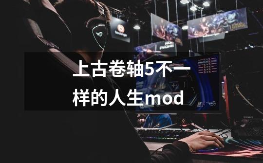上古卷轴5不一样的人生mod-第1张-游戏信息-龙启网