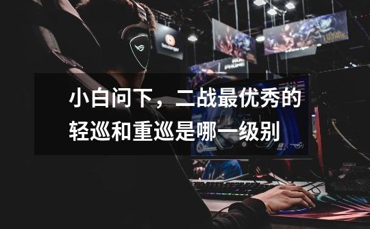 小白问下,二战最优秀的轻巡和重巡是哪一级别-第1张-游戏信息-龙启网