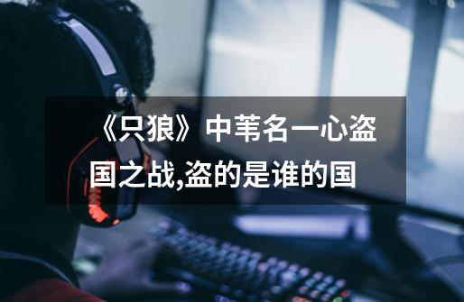 《只狼》中苇名一心盗国之战,盗的是谁的国-第1张-游戏信息-龙启网