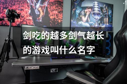 剑吃的越多剑气越长的游戏叫什么名字-第1张-游戏信息-龙启网