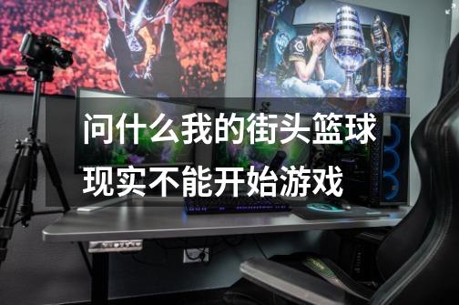 问什么我的街头篮球现实不能开始游戏-第1张-游戏信息-龙启网