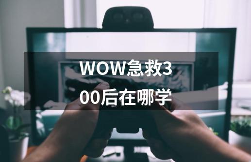 WOW急救300后在哪学-第1张-游戏信息-龙启网