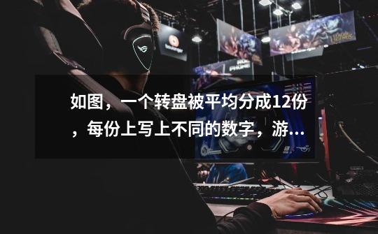 如图,一个转盘被平均分成12份,每份上写上不同的数字,游戏方法:先猜数后转动转盘,若指针指向的数字与-第1张-游戏信息-龙启网