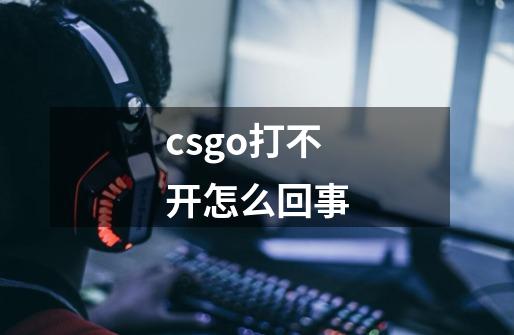 csgo打不开怎么回事-第1张-游戏信息-龙启网