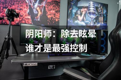 阴阳师：除去眩晕谁才是最强控制-第1张-游戏信息-龙启网
