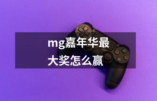 mg嘉年华最大奖怎么赢-第1张-游戏信息-龙启网