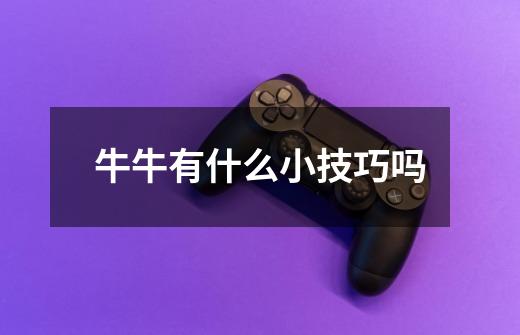 牛牛有什么小技巧吗-第1张-游戏信息-龙启网