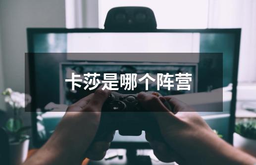 卡莎是哪个阵营-第1张-游戏信息-龙启网