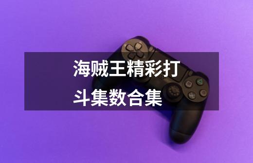 海贼王精彩打斗集数合集-第1张-游戏信息-龙启网