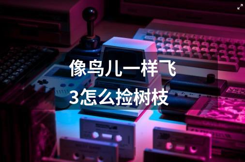 像鸟儿一样飞3怎么捡树枝-第1张-游戏信息-龙启网
